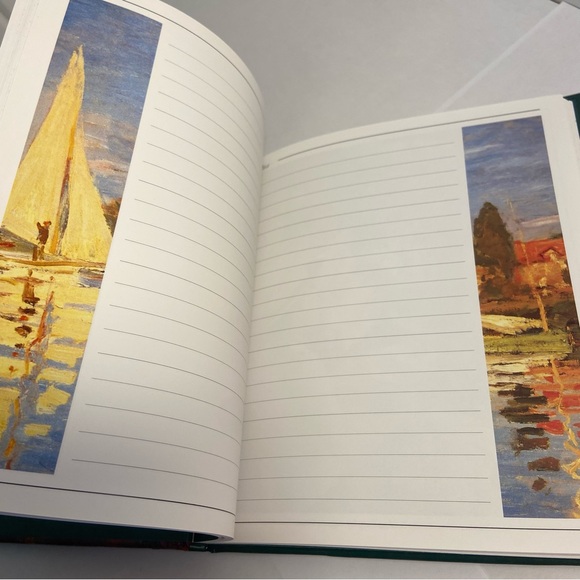 THE IMPRESSIONIST BOOK OF NOTES and Address BOOK Art Prints JOURNAL LOT 90s VTG - Picture 11 of 16